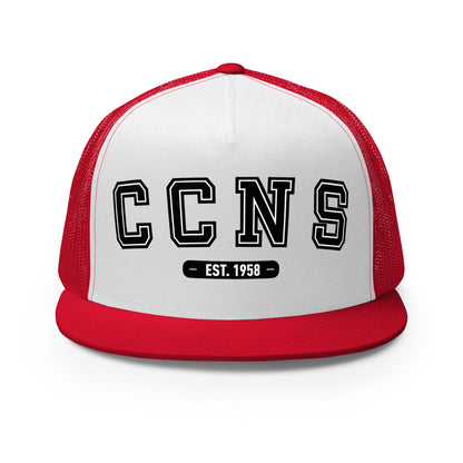 Performance | 5 Panel Trucker Cap | CCNS | Script Logo