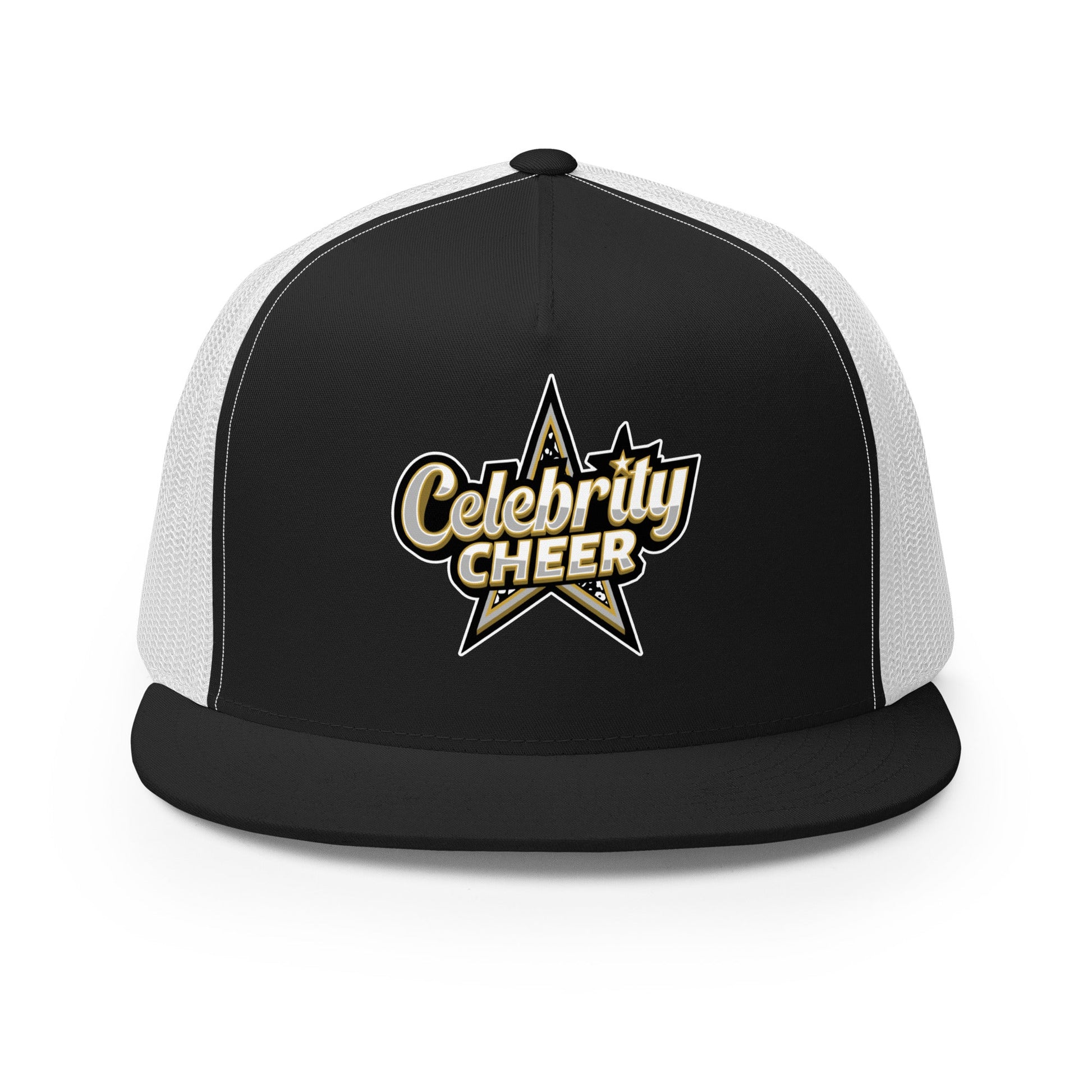 Performance | 5 Panel Trucker Cap | Celebrity Cheer | Celebrity Cheer Logo