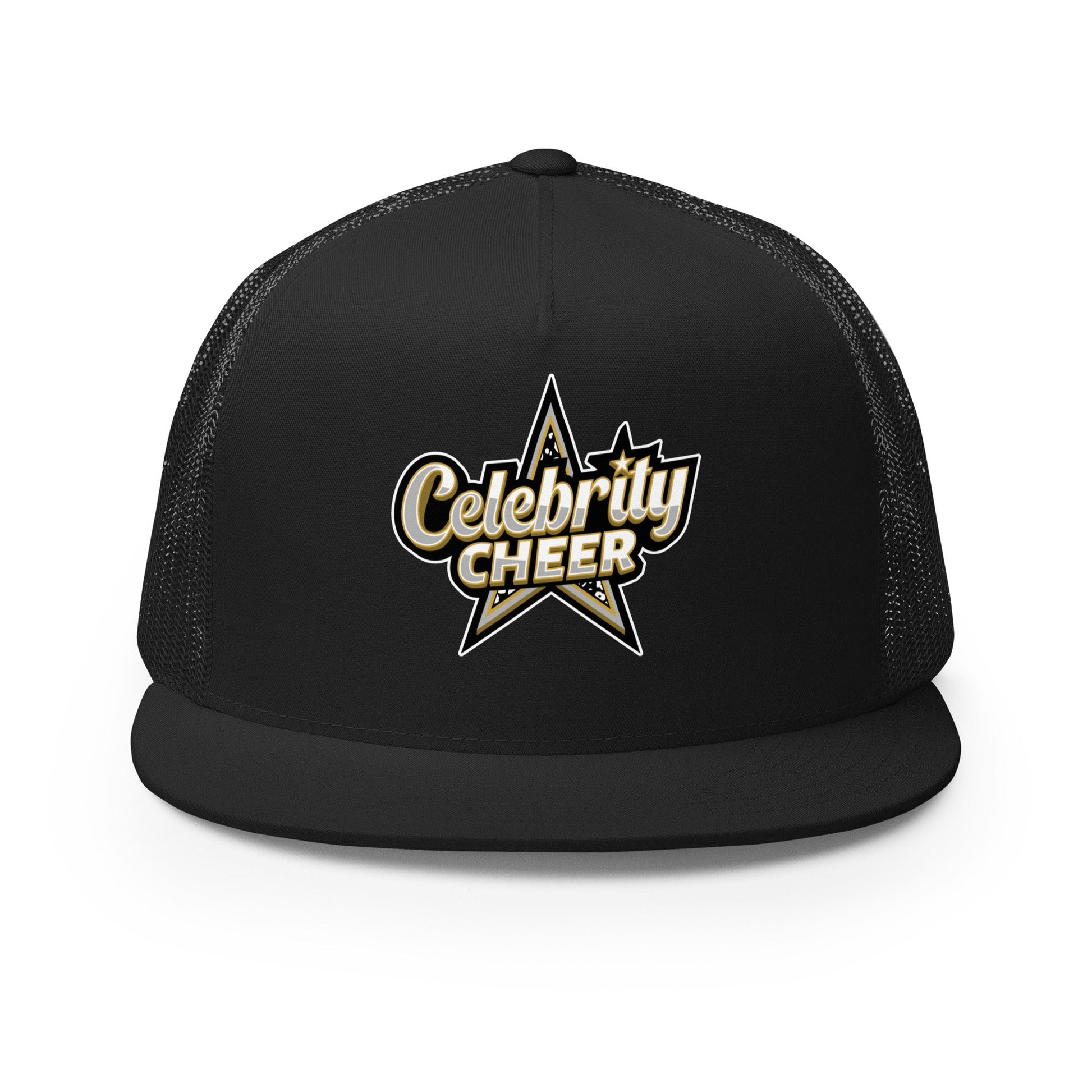 Performance | 5 Panel Trucker Cap | Celebrity Cheer | Celebrity Cheer Logo