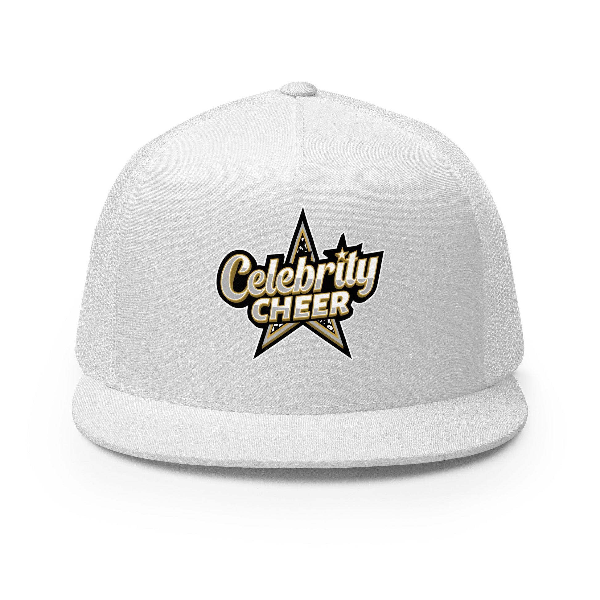 Performance | 5 Panel Trucker Cap | Celebrity Cheer | Celebrity Cheer Logo