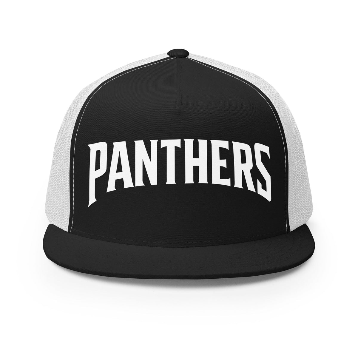 Performance | 5 Panel Trucker Cap | Central Falls Panthers | Script Logo