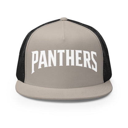 Performance | 5 Panel Trucker Cap | Central Falls Panthers | Script Logo
