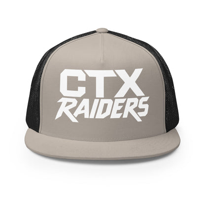 Performance | 5 Panel Trucker Cap | Central Texas Raiders | Crest Logo