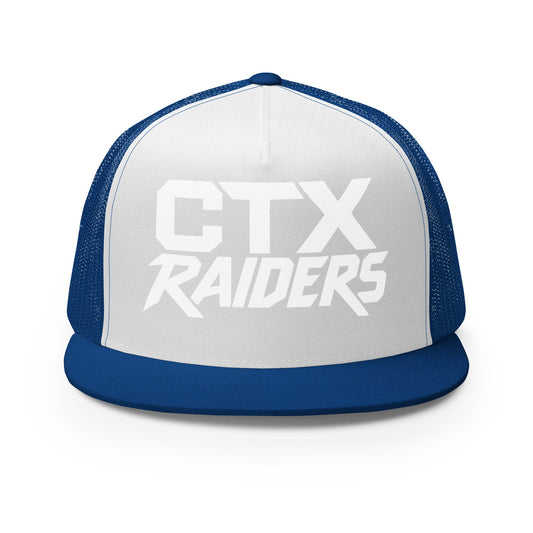 Performance | 5 Panel Trucker Cap | Central Texas Raiders | Crest Logo