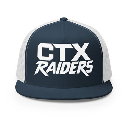 Performance | 5 Panel Trucker Cap | Central Texas Raiders | Crest Logo