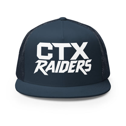 Performance | 5 Panel Trucker Cap | Central Texas Raiders | Crest Logo