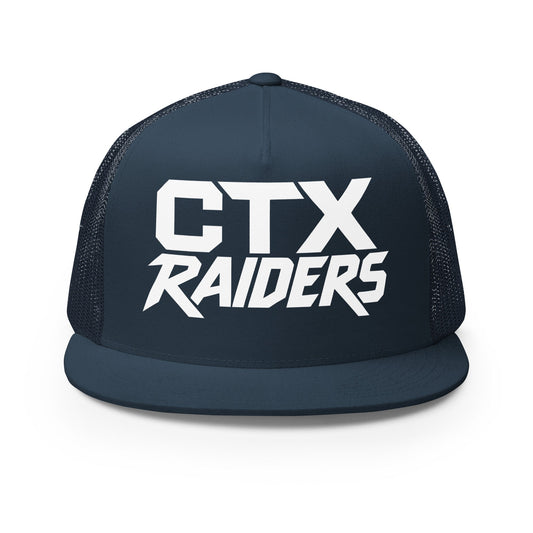 Performance | 5 Panel Trucker Cap | Central Texas Raiders | Crest Logo