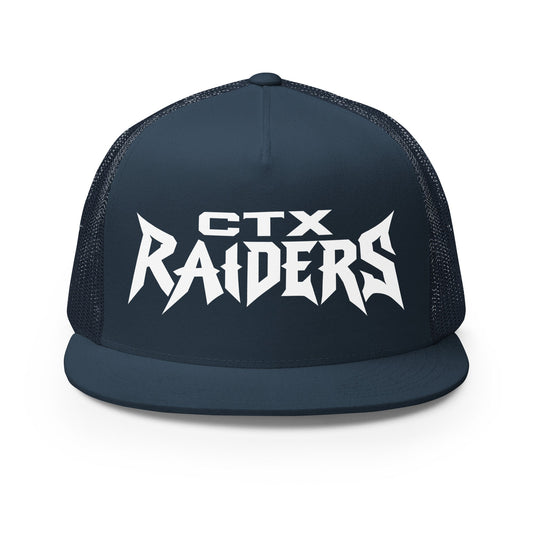 Performance | 5 Panel Trucker Cap | Central Texas Raiders | Shield Logo