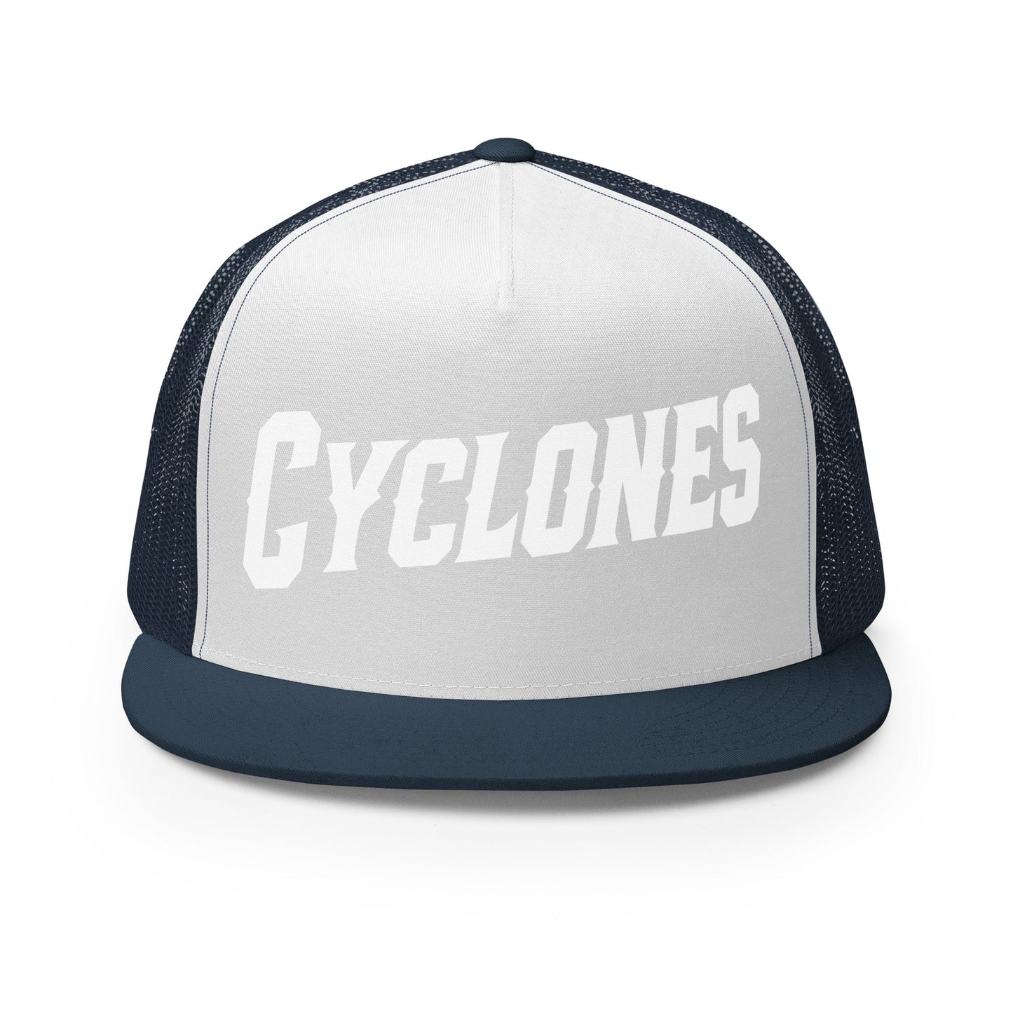 Performance | 5 Panel Trucker Cap | Centre County Cyclones | Badge Logo