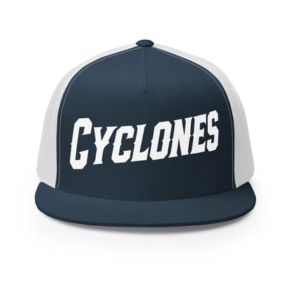 Performance | 5 Panel Trucker Cap | Centre County Cyclones | Badge Logo