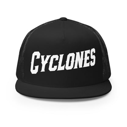 Performance | 5 Panel Trucker Cap | Centre County Cyclones | Badge Logo