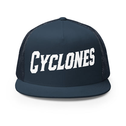 Performance | 5 Panel Trucker Cap | Centre County Cyclones | Badge Logo