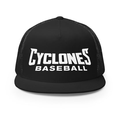 Performance | 5 Panel Trucker Cap | Centre County Cyclones | Crest Logo