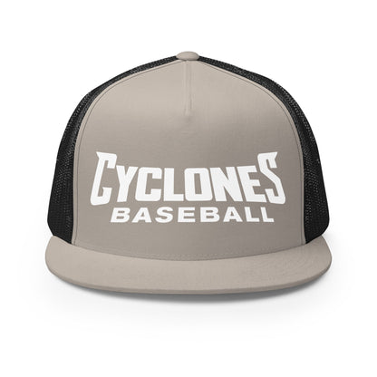Performance | 5 Panel Trucker Cap | Centre County Cyclones | Crest Logo
