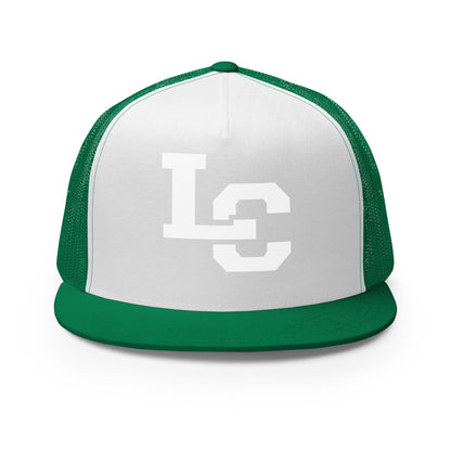 Performance | 5 Panel Trucker Cap | Cheer | LC Lettermark Logo