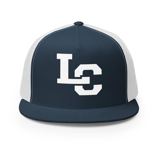 Performance | 5 Panel Trucker Cap | Cheer | LC Lettermark Logo