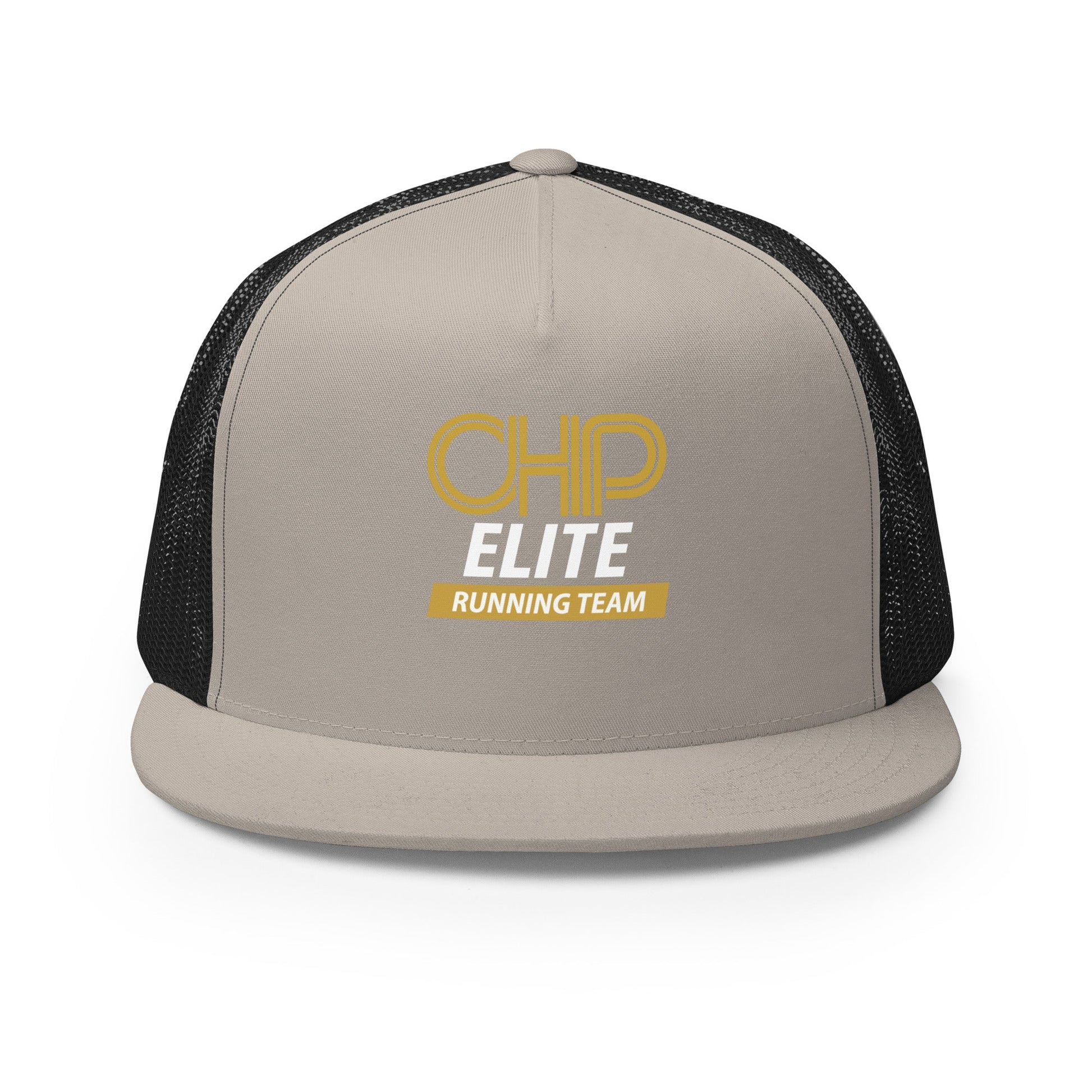Performance | 5 Panel Trucker Cap | CHP Elite Running Team | Runner Crest Logo