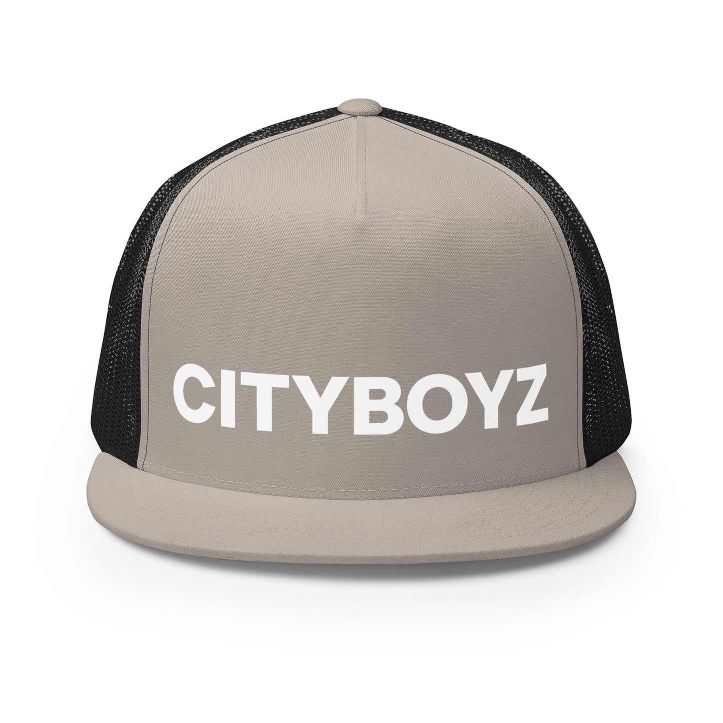 Performance | 5 Panel Trucker Cap | City Boyz Elite | Core Text Logo