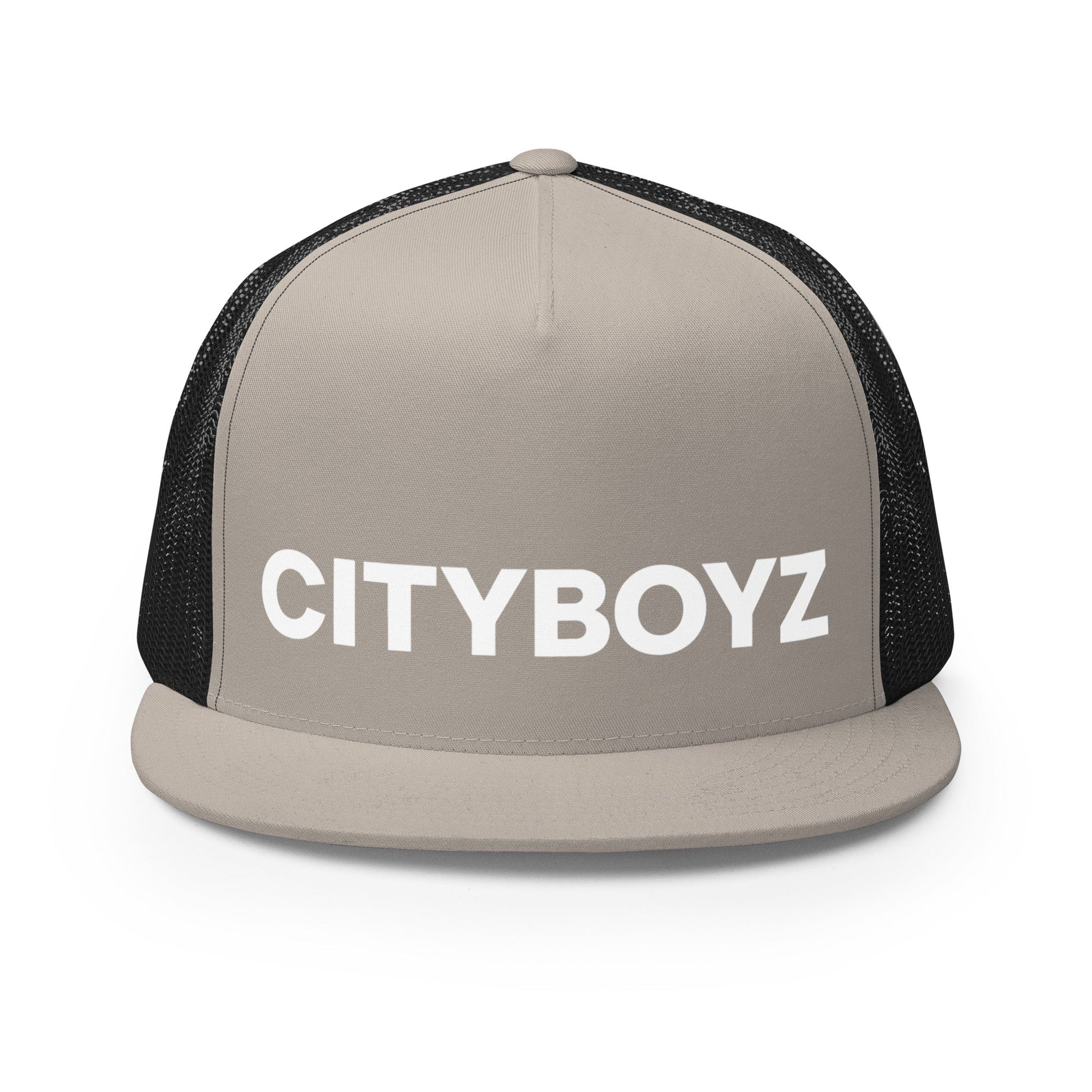 Performance | 5 Panel Trucker Cap | City Boyz Elite | Core Text Logo