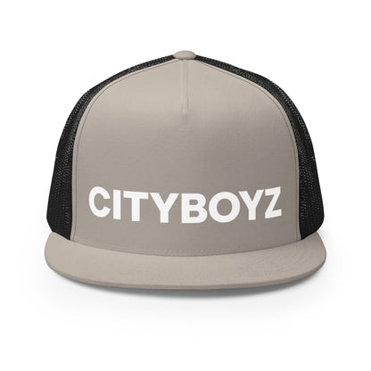 Performance | 5 Panel Trucker Cap | City Boyz Elite | Core Text Logo