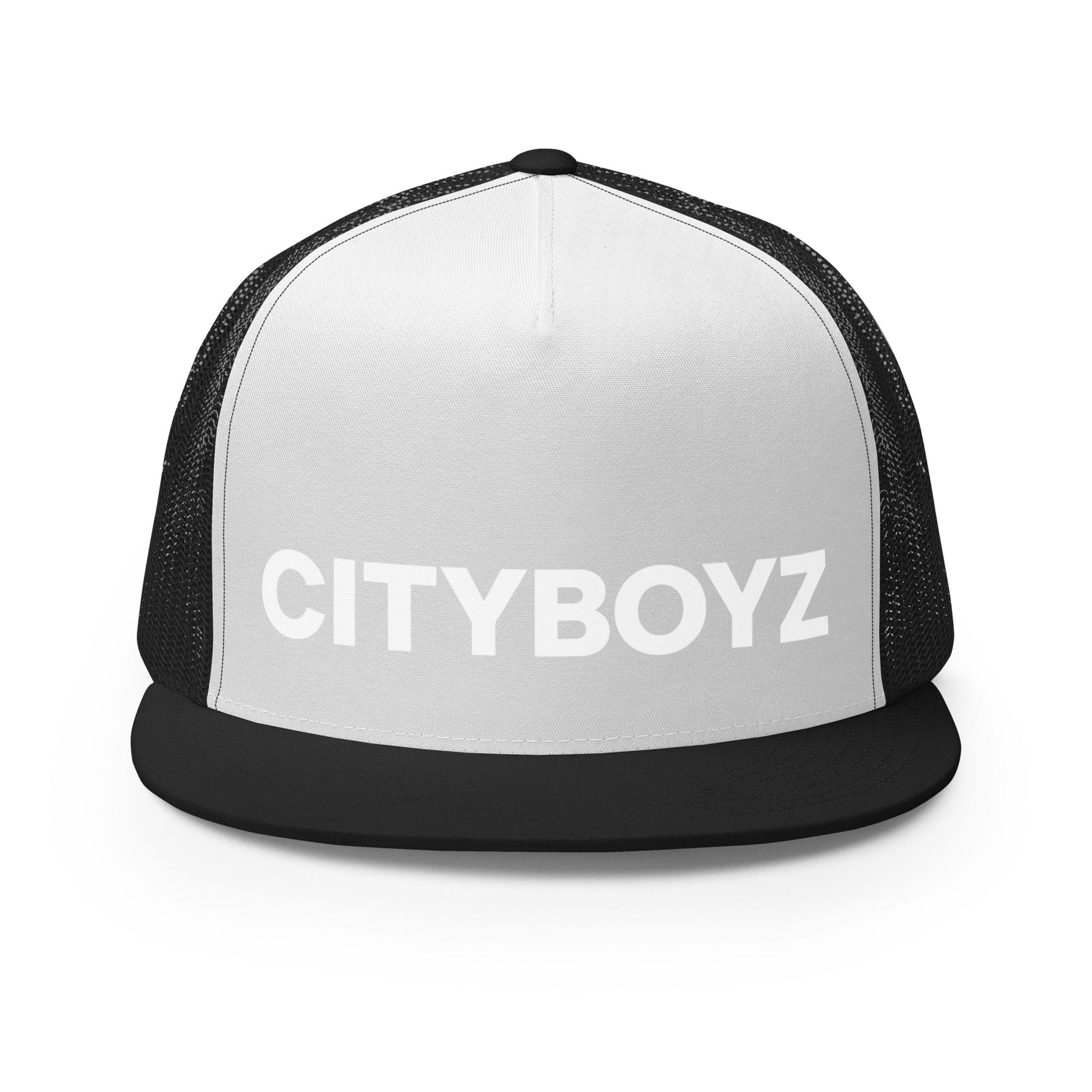 Performance | 5 Panel Trucker Cap | City Boyz Elite | Core Text Logo