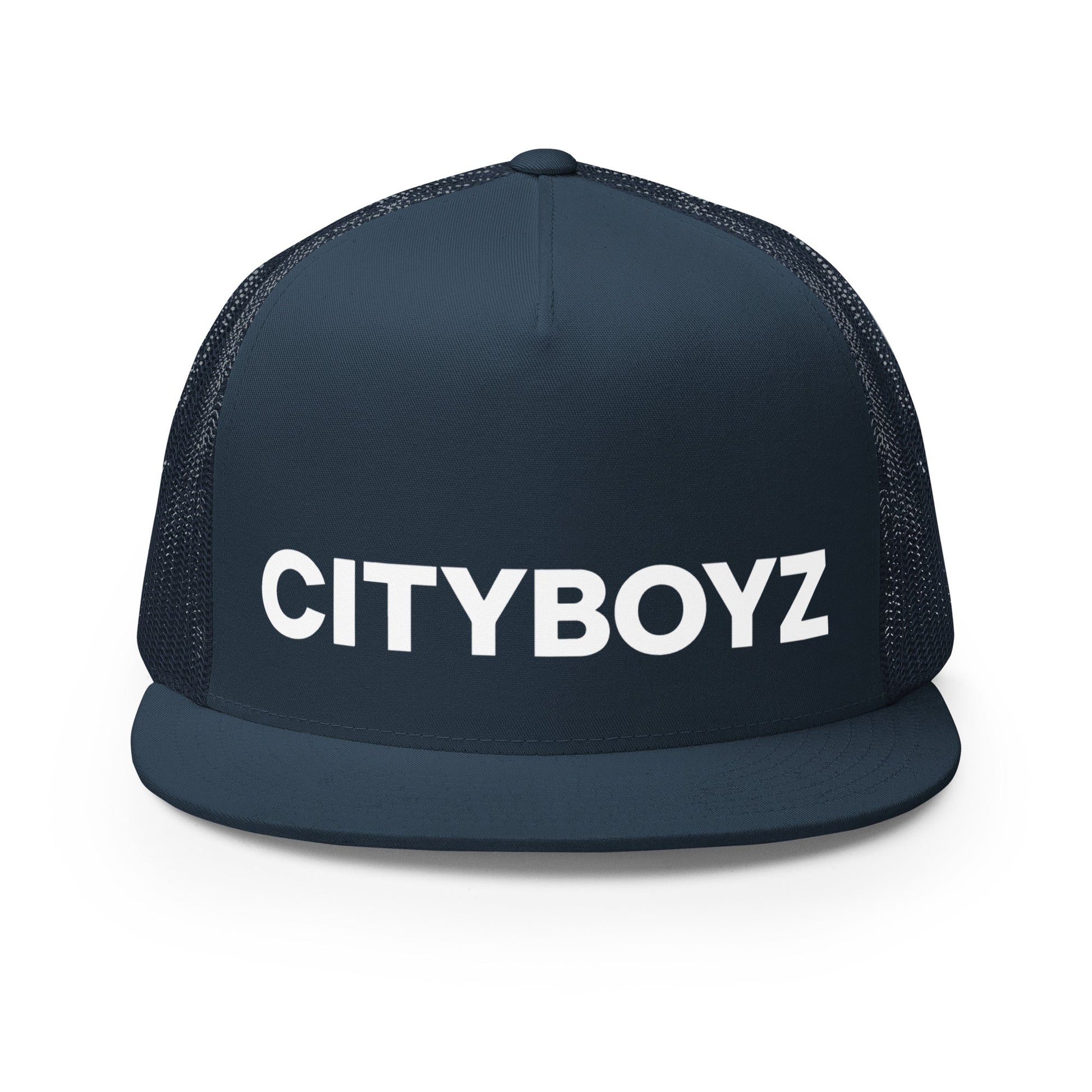 Performance | 5 Panel Trucker Cap | City Boyz Elite | Core Text Logo