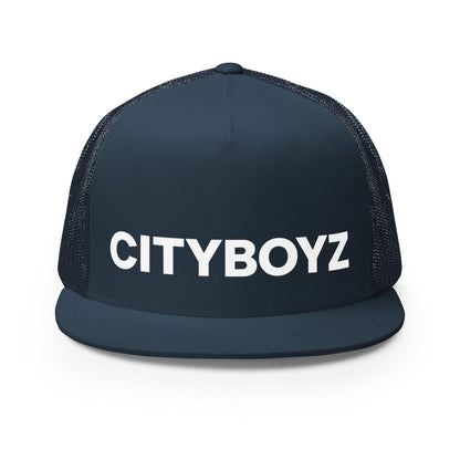 Performance | 5 Panel Trucker Cap | City Boyz Elite | Core Text Logo