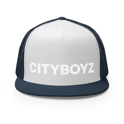 Performance | 5 Panel Trucker Cap | City Boyz Elite | Core Text Logo