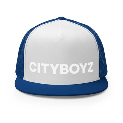 Performance | 5 Panel Trucker Cap | City Boyz Elite | Core Text Logo