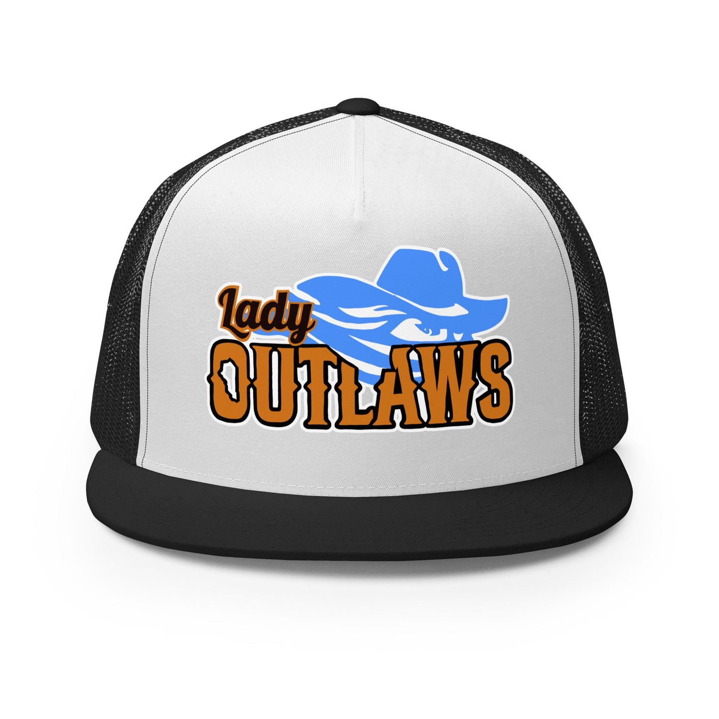 Performance | 5 Panel Trucker Cap | CKY Lady Outlaws | Script Logo