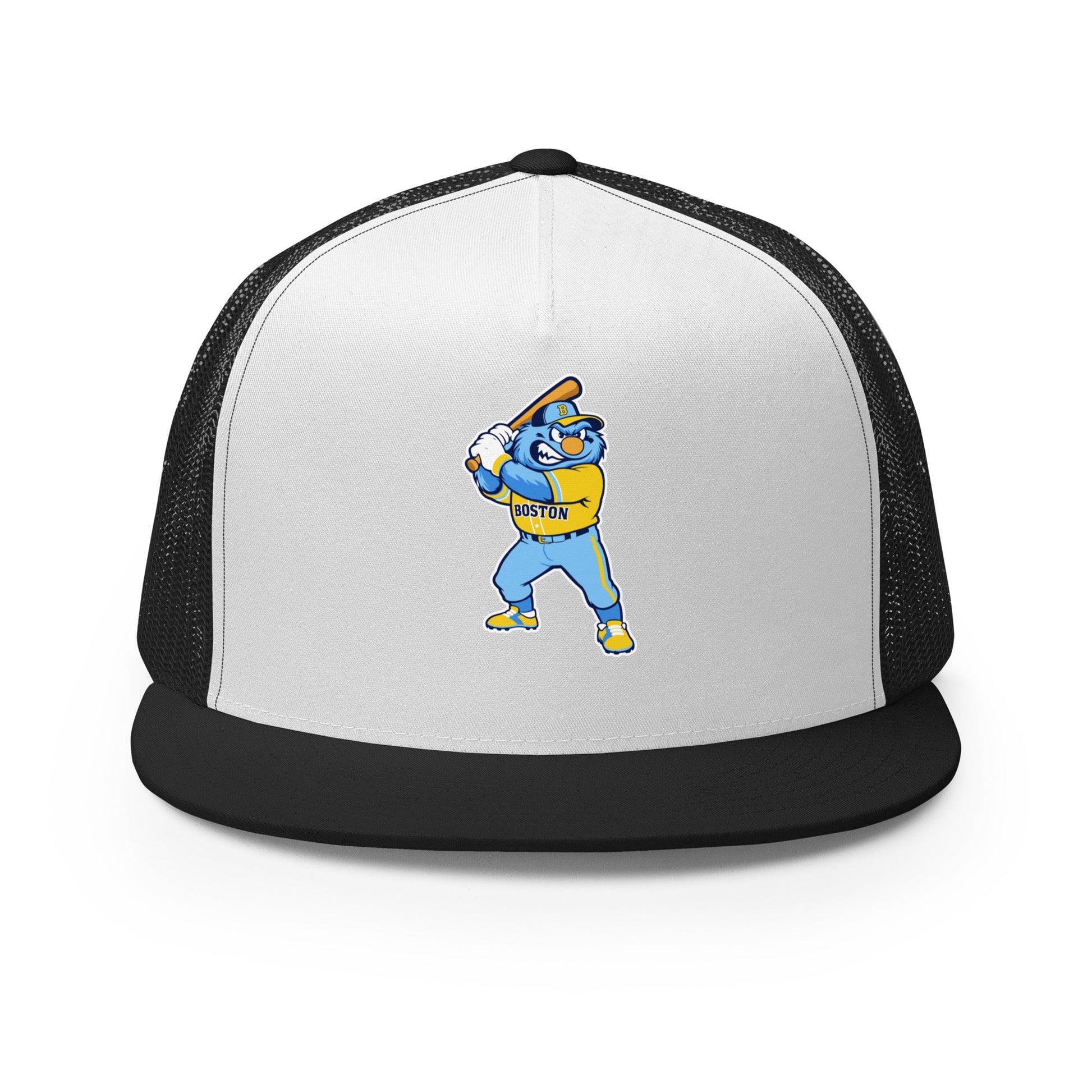 Performance | 5 Panel Trucker Cap | Claremont Little League | Mascot Logo