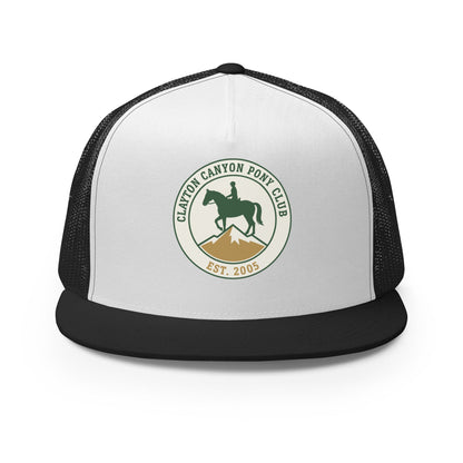 Performance | 5 Panel Trucker Cap | Clayton Canyon Pony Club