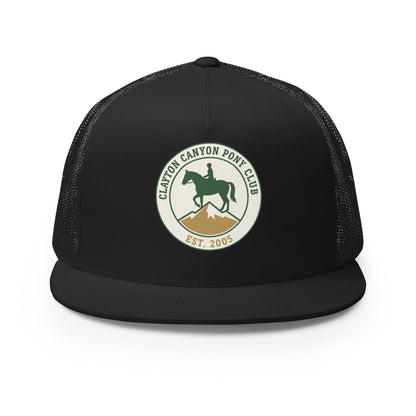 Performance | 5 Panel Trucker Cap | Clayton Canyon Pony Club