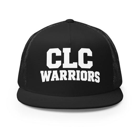 Performance | 5 Panel Trucker Cap | Clear Lake - Clayton Wrestling | Valor Logo