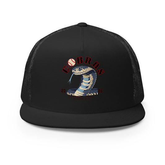 Performance | 5 Panel Trucker Cap | Cobras '26 | Minor Div Logo