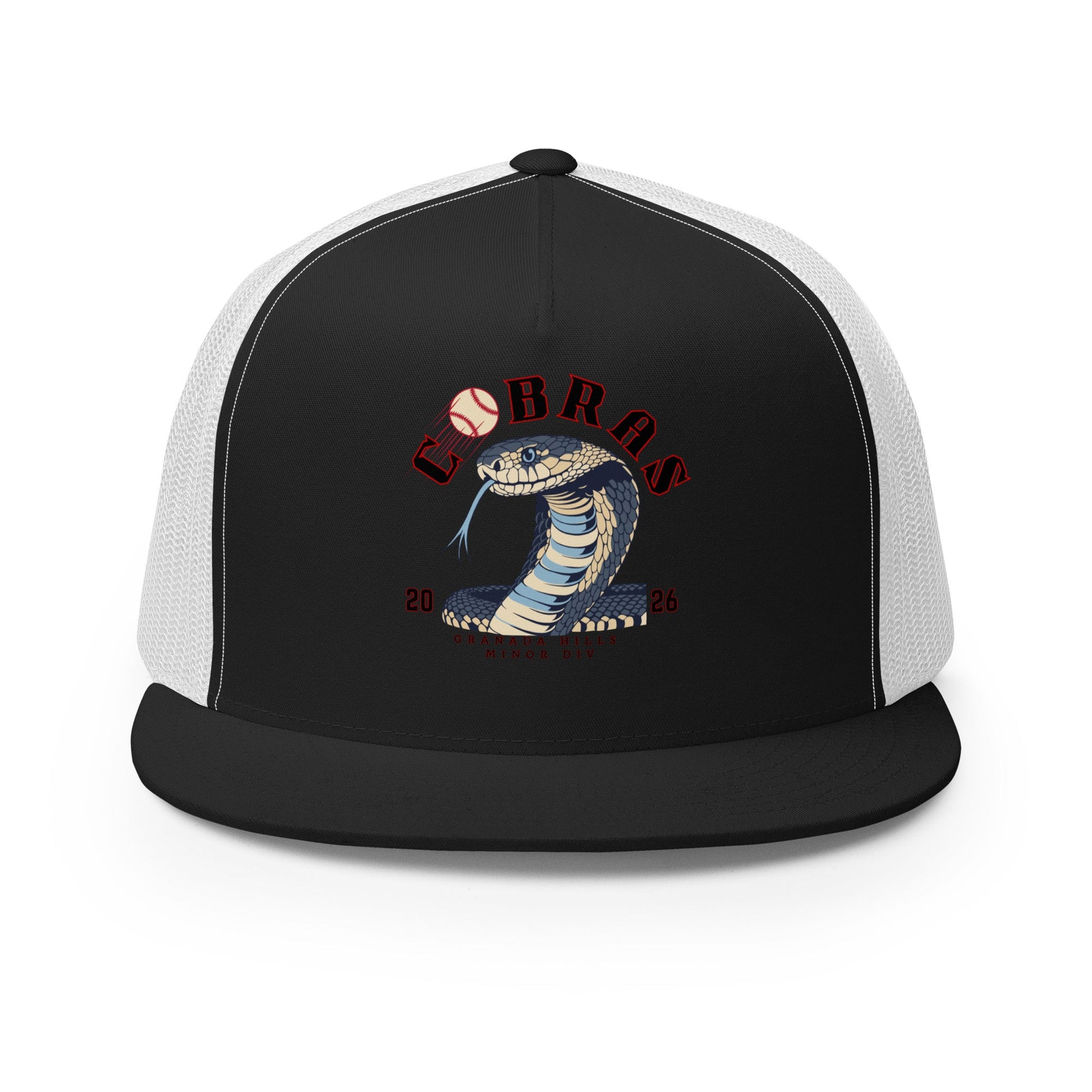 Performance | 5 Panel Trucker Cap | Cobras '26 | Minor Div Logo
