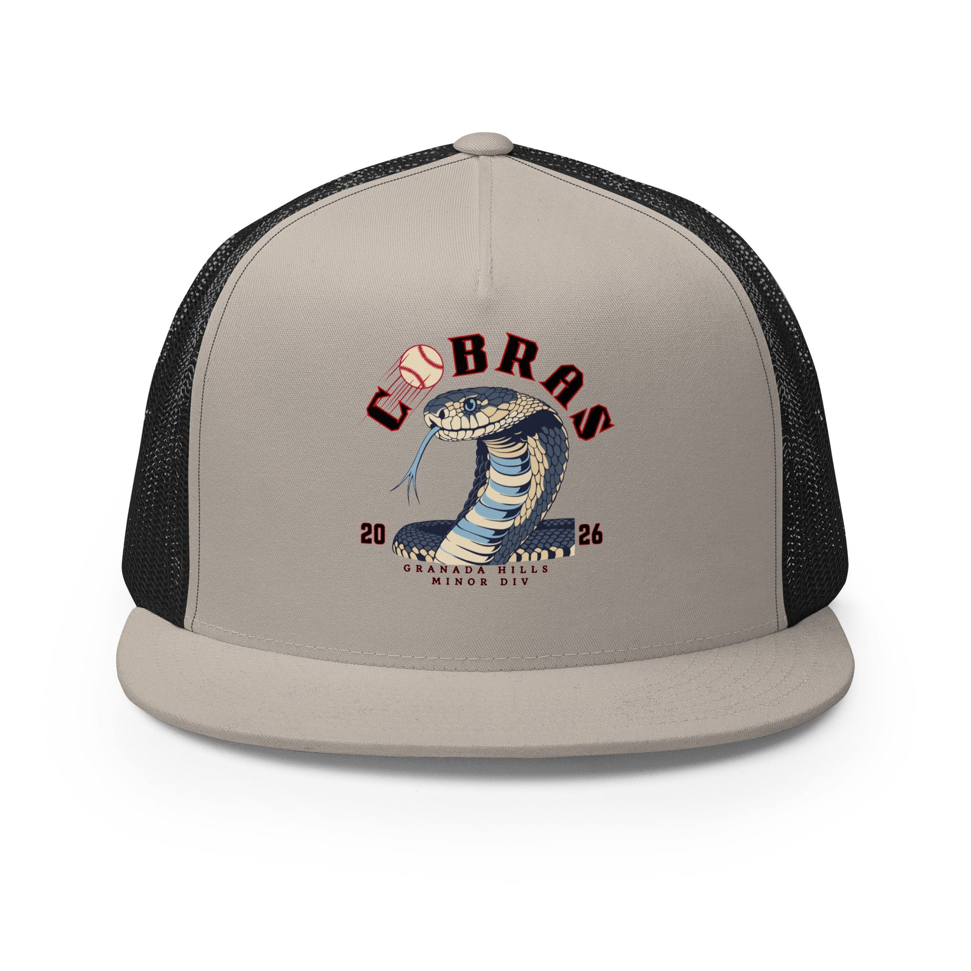 Performance | 5 Panel Trucker Cap | Cobras '26 | Minor Div Logo