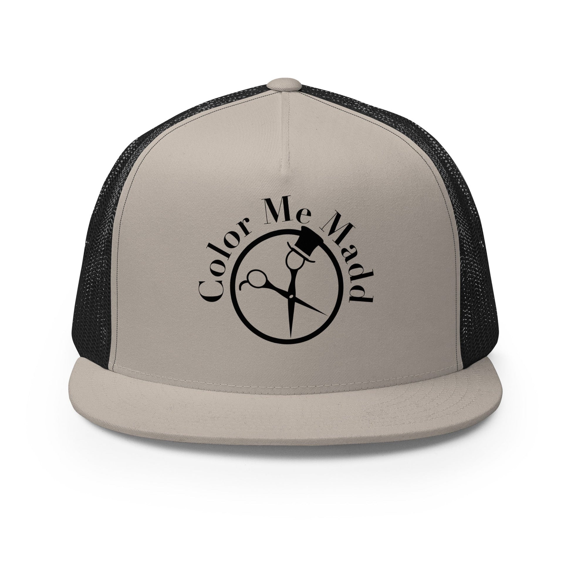 Performance | 5 Panel Trucker Cap | Color Me Madd | Crest Logo