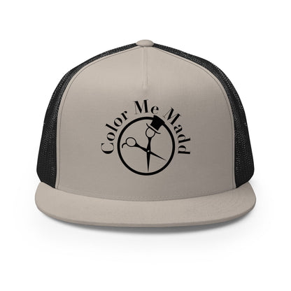 Performance | 5 Panel Trucker Cap | Color Me Madd | Crest Logo
