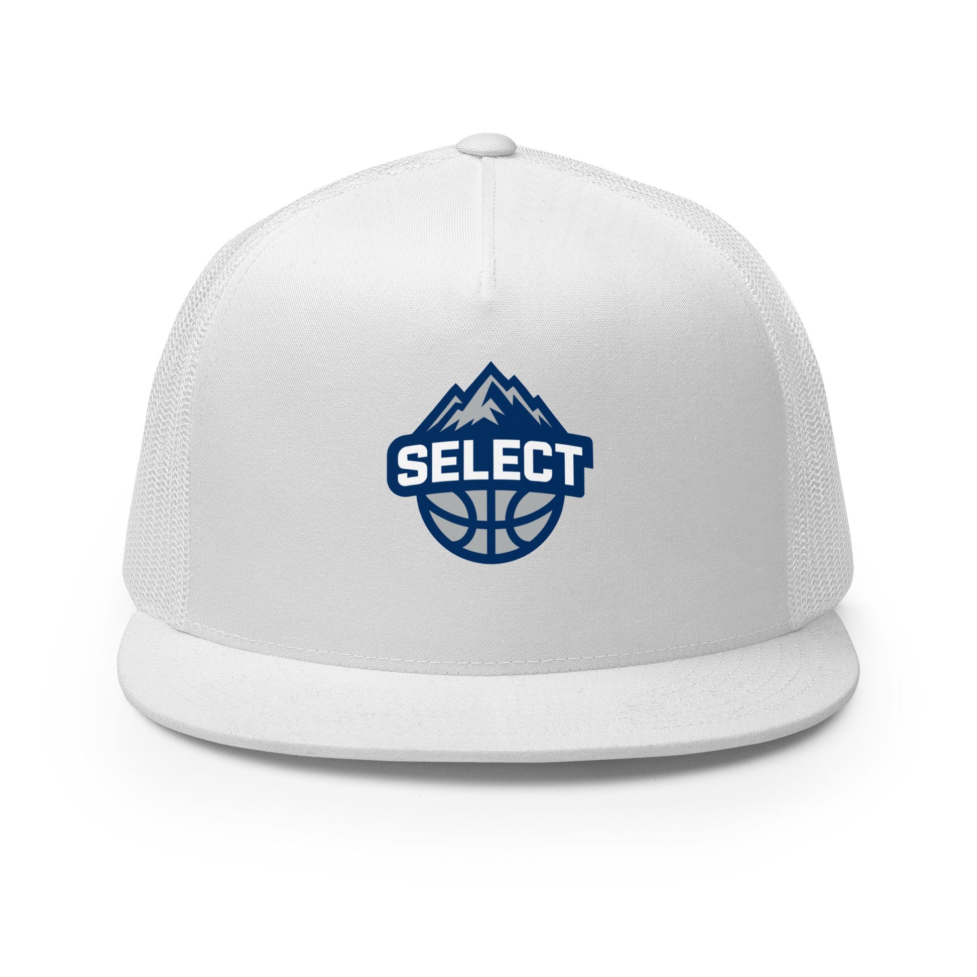 Performance | 5 Panel Trucker Cap | Colorado Select Basketball | Crest Logo