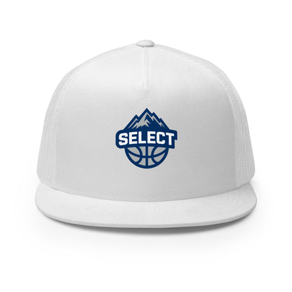 Performance | 5 Panel Trucker Cap | Colorado Select Basketball | Crest Logo