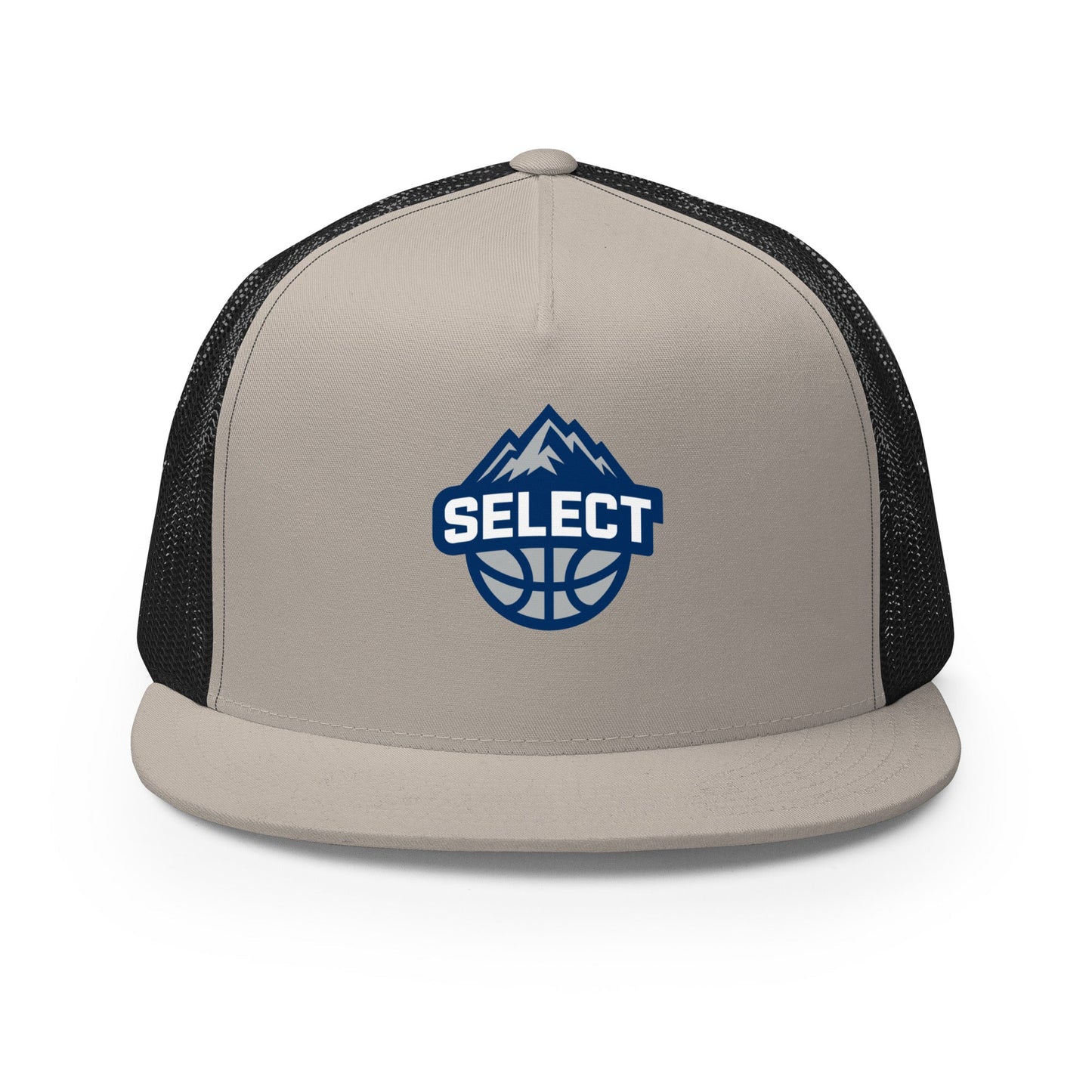 Performance | 5 Panel Trucker Cap | Colorado Select Basketball | Crest Logo