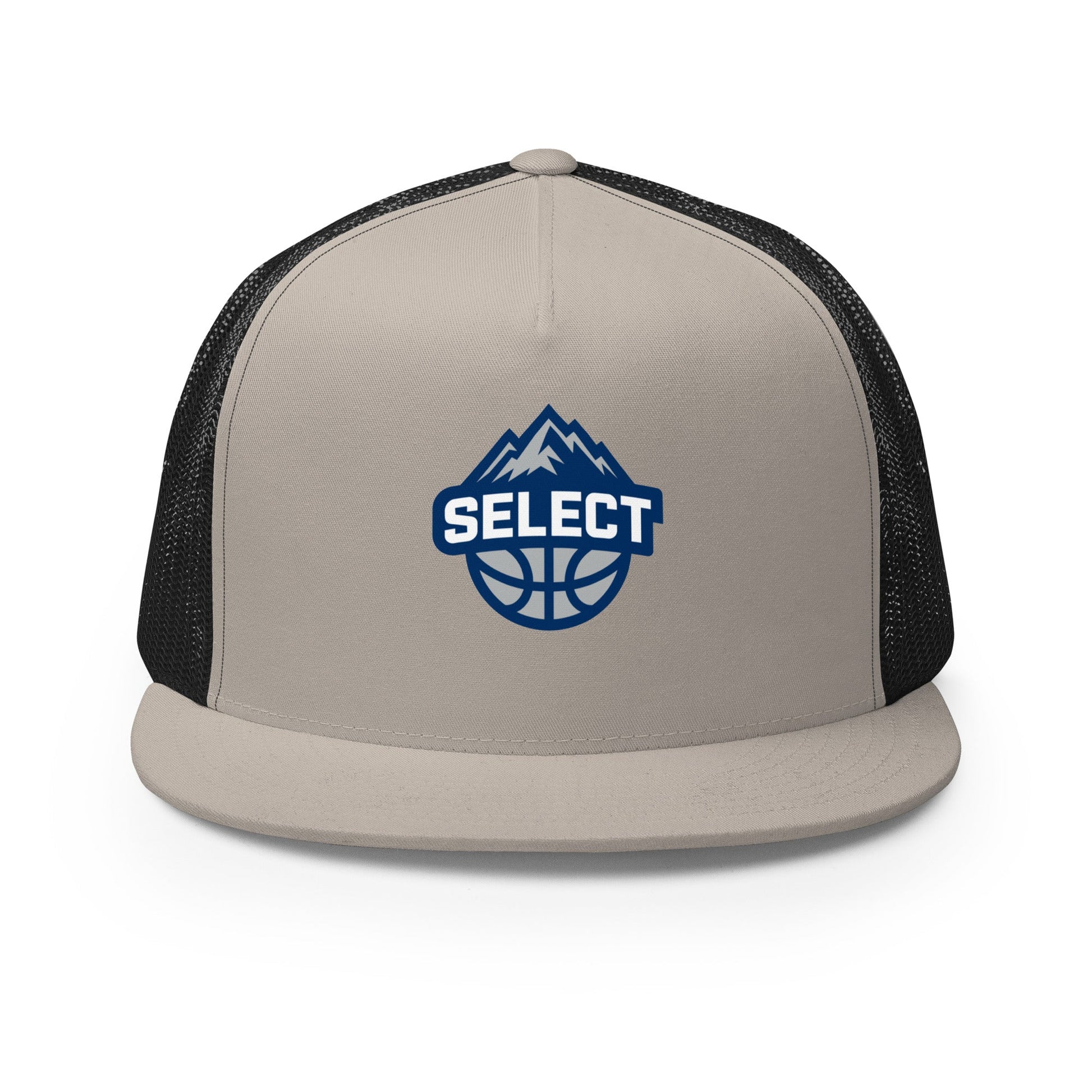 Performance | 5 Panel Trucker Cap | Colorado Select Basketball | Crest Logo