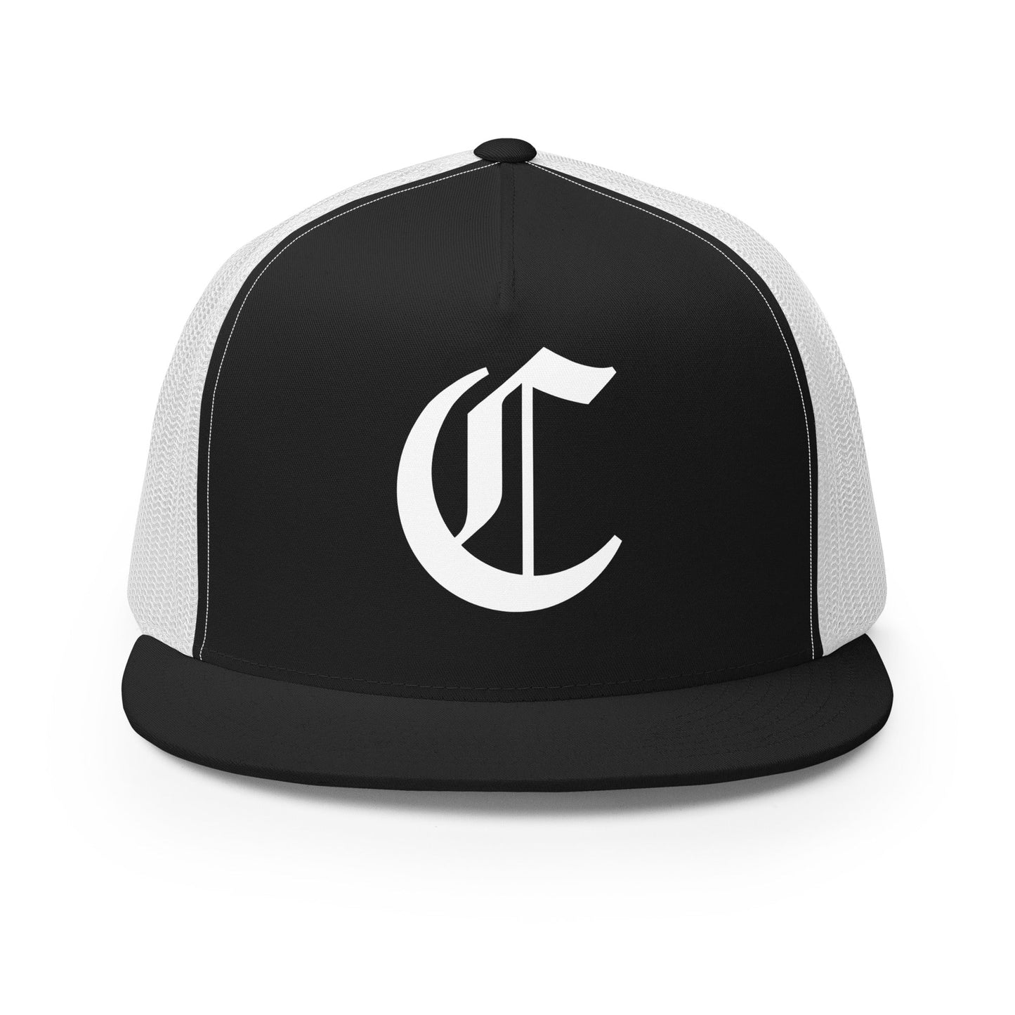 Performance | 5 Panel Trucker Cap | Connetquot Chiefs | Emblem Logo