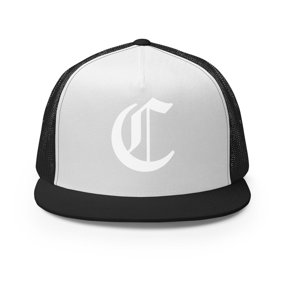 Performance | 5 Panel Trucker Cap | Connetquot Chiefs | Emblem Logo