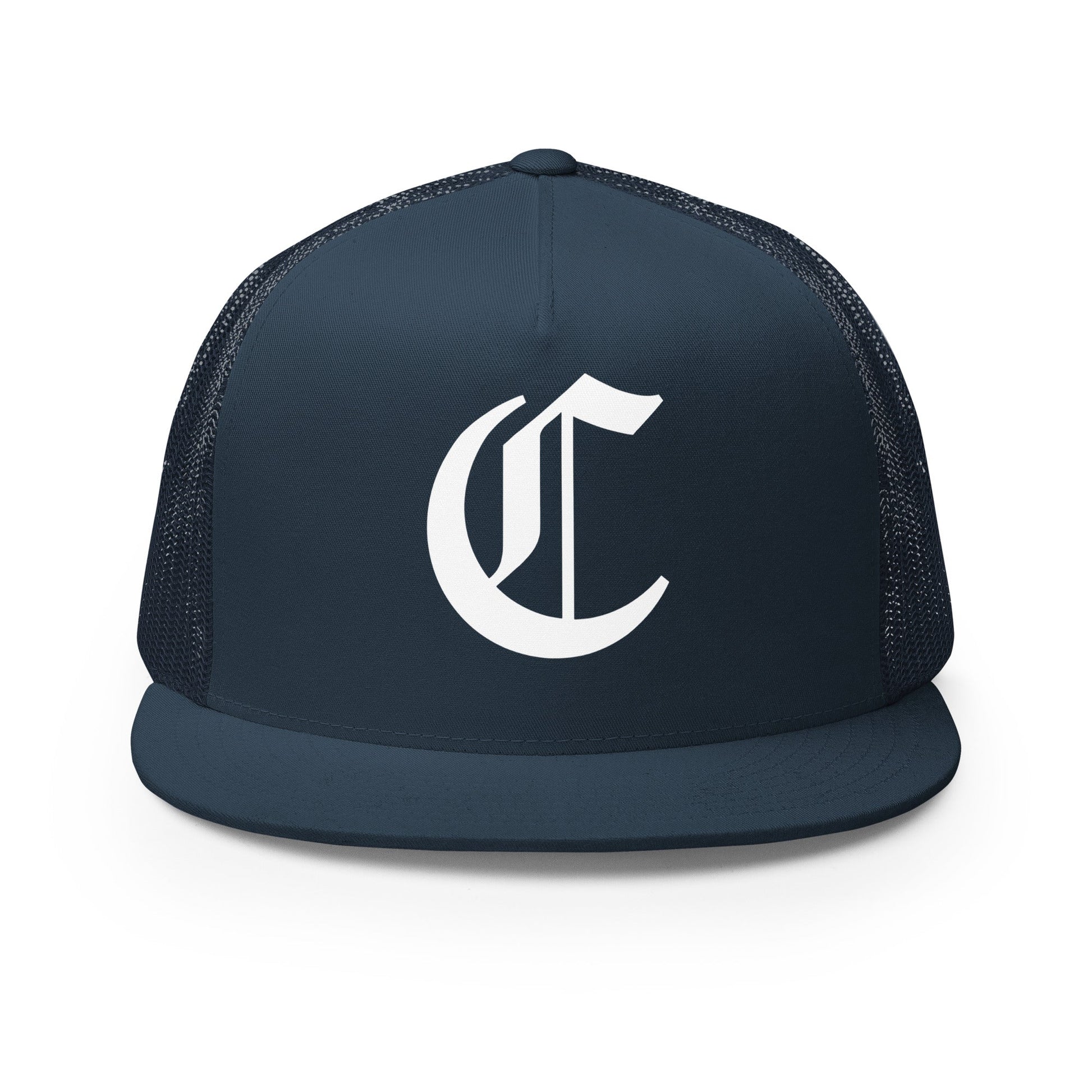Performance | 5 Panel Trucker Cap | Connetquot Chiefs | Emblem Logo