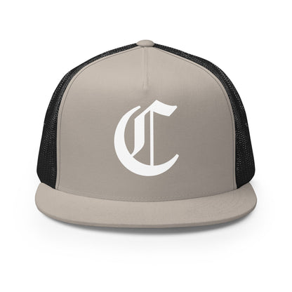Performance | 5 Panel Trucker Cap | Connetquot Chiefs | Emblem Logo