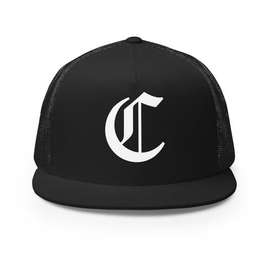 Performance | 5 Panel Trucker Cap | Connetquot Chiefs | Emblem Logo