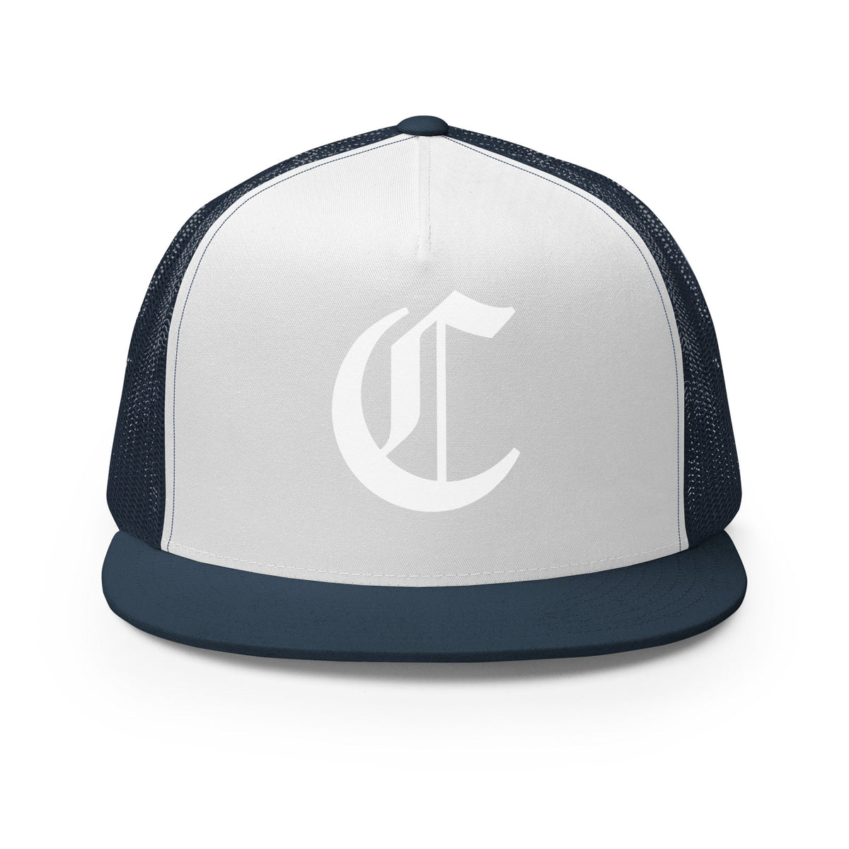 Performance | 5 Panel Trucker Cap | Connetquot Chiefs | Emblem Logo