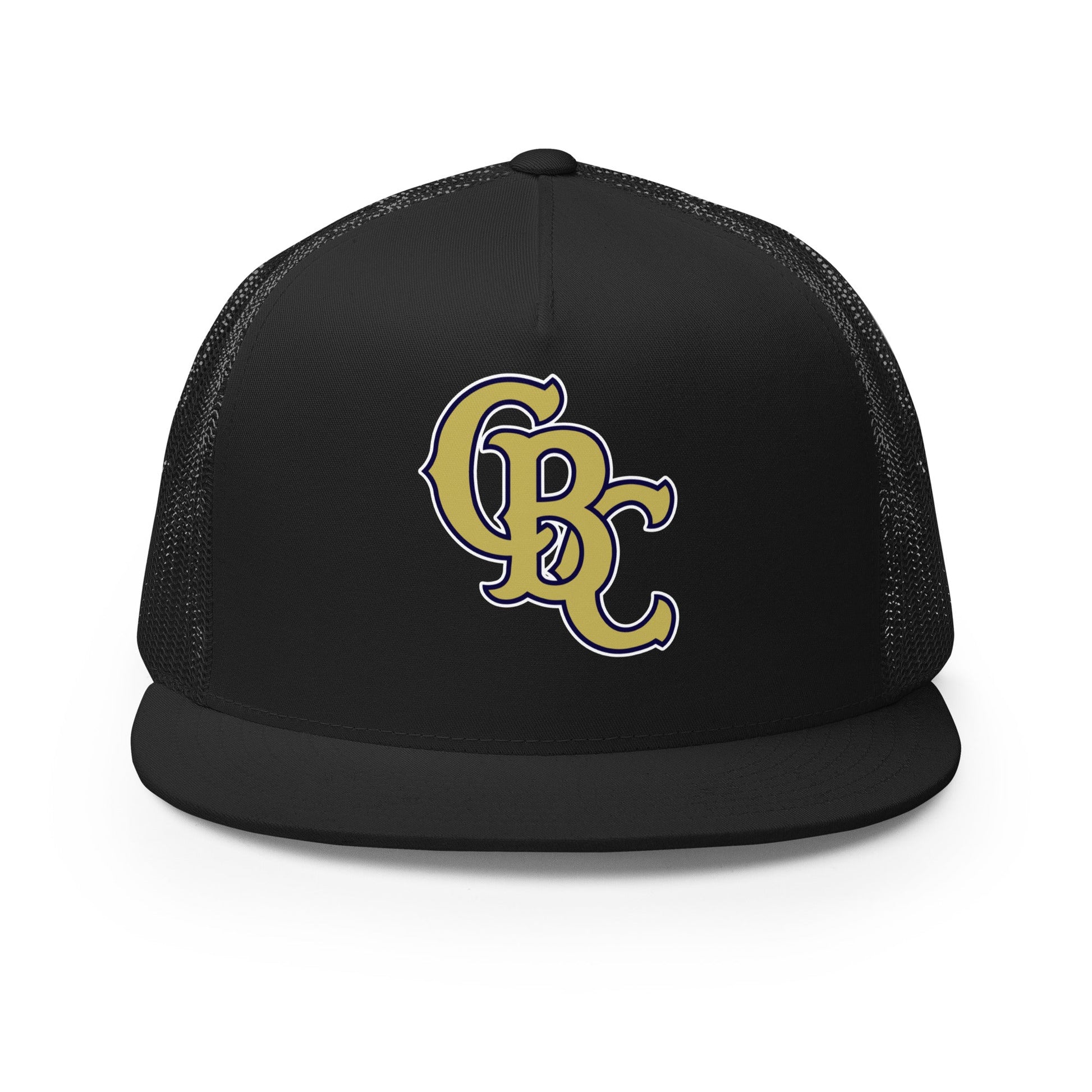 Performance | 5 Panel Trucker Cap | Cougar Baseball Club | CBC Gold Logo